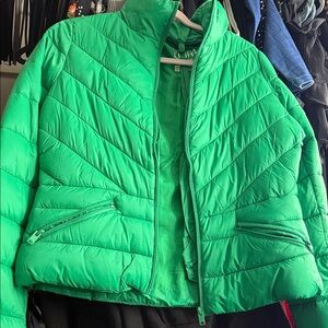 Green Puffer Jacket